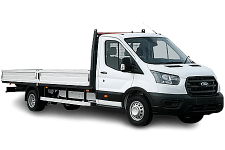 Car Hire Hampton - Ford Transit Dropside Van - Van hire Hampton